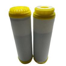 10 Inch 5 Micron UDF Coconut Charcoal Activated Carbon Block Filter Cartridge for Water Treatment